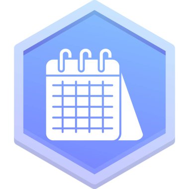 Hatırlatma takvimi vektör illüstrasyonu