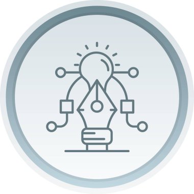 seo modern simgesinin vektör illüstrasyonu