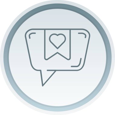 kalp simgesi, vektör illüstrasyonu