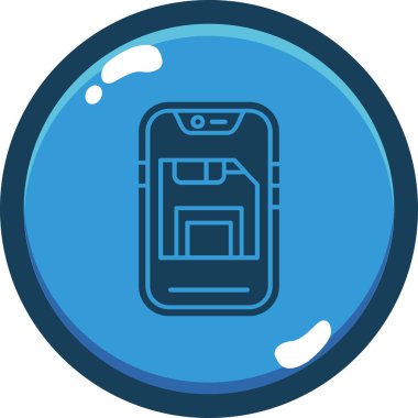 Modern b 'nin vektör illüstrasyonu eksik simgesi