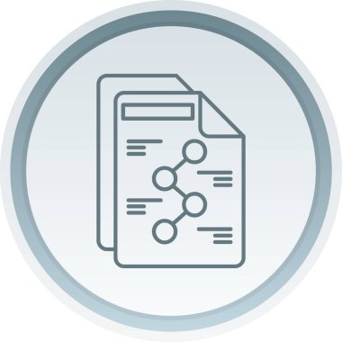 moda tasarımı izole edilmiş arkaplanda belge dosya simgesi