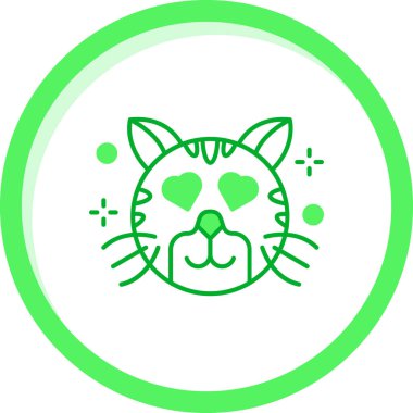 hayvan simgesi, vektör illüstrasyonu