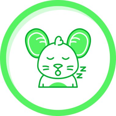 Çizgi film kedisinin vektör çizimi