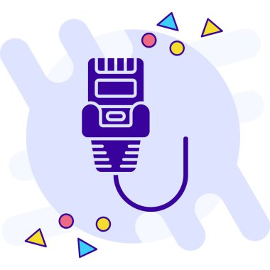 hoparlör simgesi, vektör illüstrasyonu basit tasarım