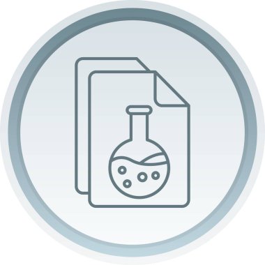 vektör laboratuvar simgesi illüstrasyonu