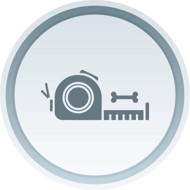 Tek bir izole simgenin vektör illüstrasyonu