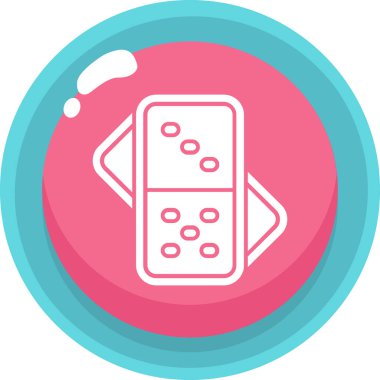 Kumarhane. Web simgesi vektör illüstrasyonu