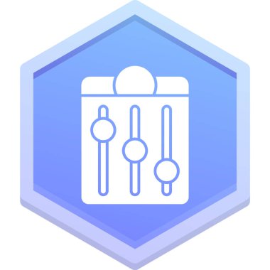 Veri depolamanın vektör simgesi