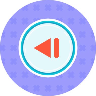 Oyuncu. Web simgesi basit illüstrasyon