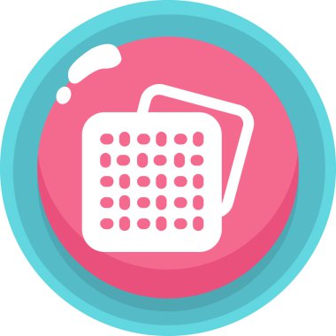 Alışveriş. Web simgesi basit illüstrasyon