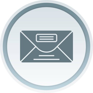 e-posta mektup simge vektör çizim