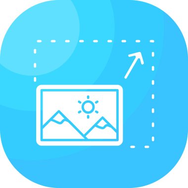 fotoğraf resim simgesi, vektör illüstrasyonu