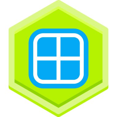 Modern b 'nin vektör illüstrasyonu