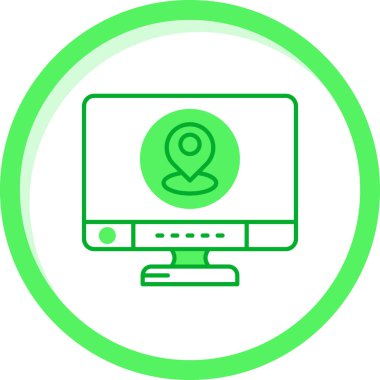 computer icon. web illustration