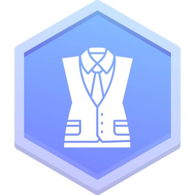 kravat simgesi, vektör illüstrasyonu