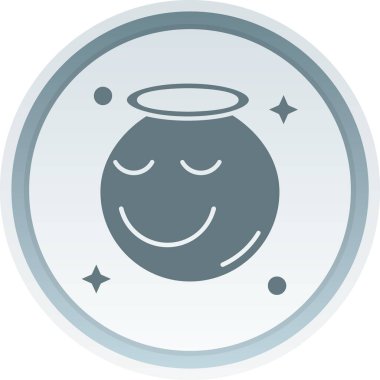 vektör ay simgesi illüstrasyonu