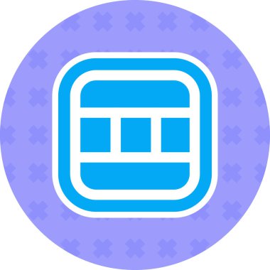 Modern b 'nin vektör illüstrasyonu eksik simgesi