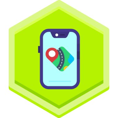 GPS navigasyon şifresi olan akıllı telefon