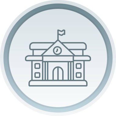 vektör renk çizgisi simgesi oluşturuluyor