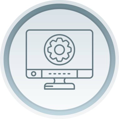 seo modern simgesinin vektör illüstrasyonu