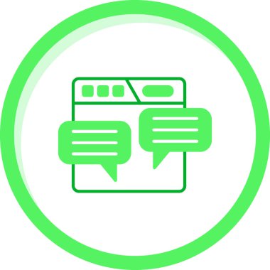 seo modern simgesinin vektör illüstrasyonu