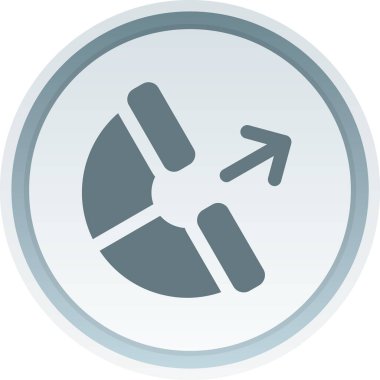 Yol işareti simgesinin vektör illüstrasyonu