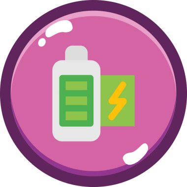 pil vektör simgesi modern basit vektör çizimi