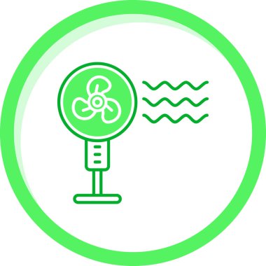 vektör rüzgar türbini illüstrasyon