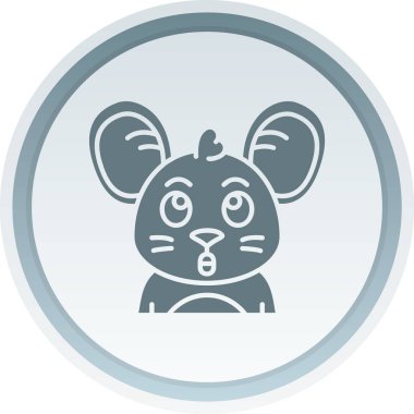 Bir fare simgesinin vektör çizimi