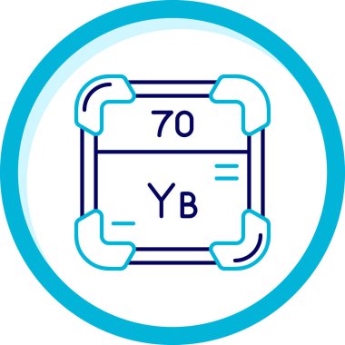 Modern bir simgenin vektör illüstrasyonu