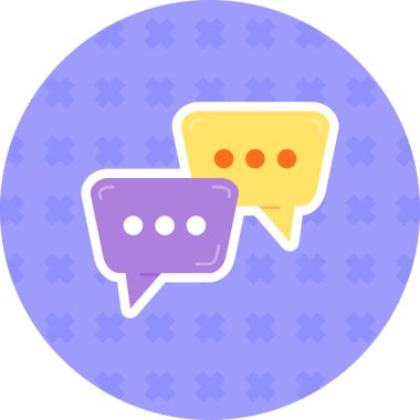 Modern bir simgenin vektör illüstrasyonu