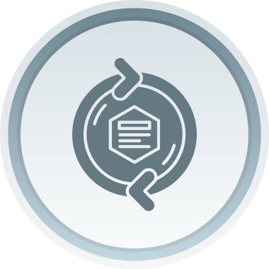 Web ve ticari ağ için eşsiz vektör simgesi