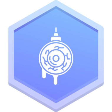 pusula simgesini ana hatları doldurulmuş biçiminde pusula simgesi