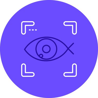 gözün vektör resmedilmesi