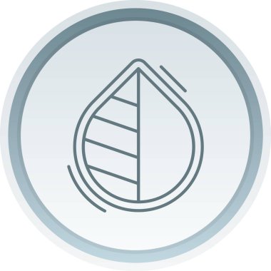 Bir ağaç simgesinin vektör illüstrasyonu