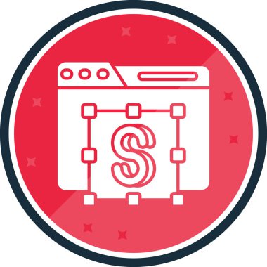 para makinesi simgesi, vektör illüstrasyonu