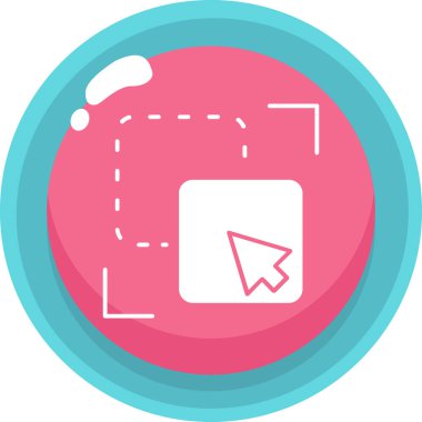 Seo simgesinin vektör illüstrasyonu