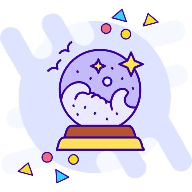 Dünya ikonlu dünya gezegeni