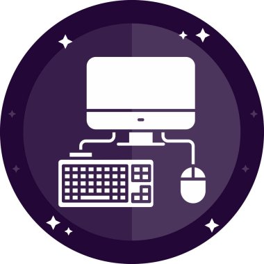 bilgisayar simgesi, vektör illüstrasyonu