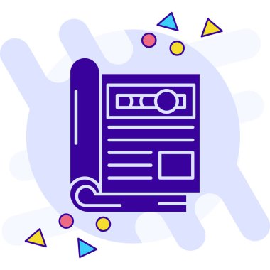 Web tasarım simgesi, vektör