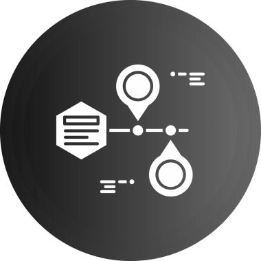 seo modern simgesinin vektör illüstrasyonu