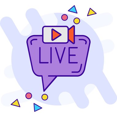 Canlı yayın. Web simgesi