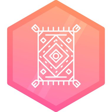 çizgi bal peteği simgesi beyaz arkaplanda izole edildi. Bal hücrelerinin sembolü. Doğal yiyecek. Renkli taslak konsepti. vektör.