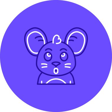 Fare. Web simgesi basit illüstrasyon