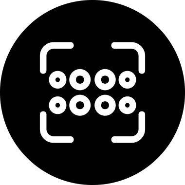 Modern b 'nin vektör illüstrasyonu eksik simgesi