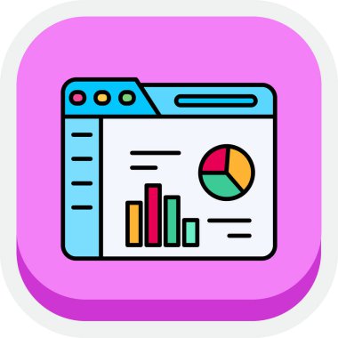 seo modern simgesinin vektör illüstrasyonu