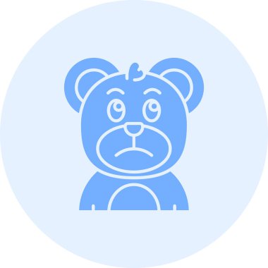 Hayvan ayı, illüstrasyon, vektör, beyaz arka planda.