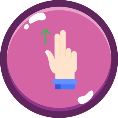 parmak hareketi simgesi