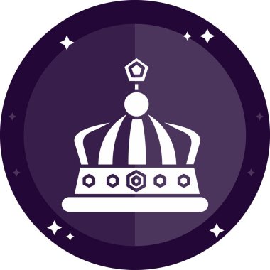 Moda stili izole edilmiş arkaplan simgesi