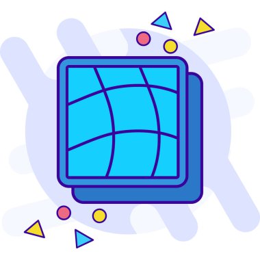 ağ paylaşım simgesi çizimi